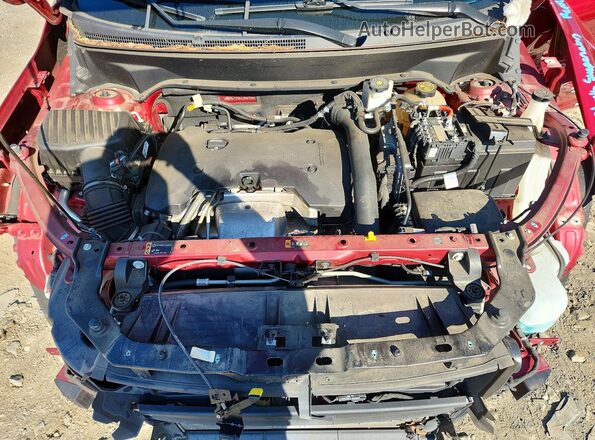 3GKALTEX5JL336738 2018 GMC TERRAIN Red Widok komory silnika