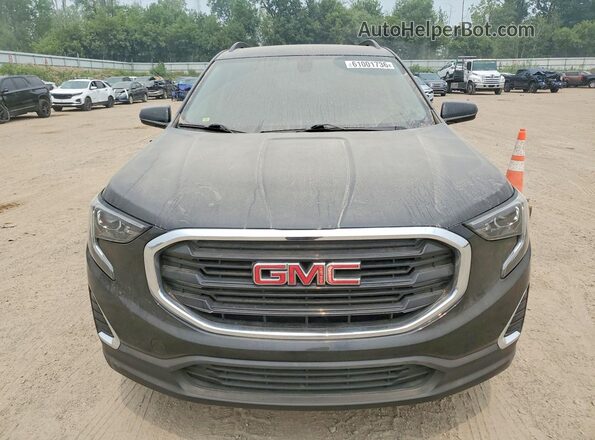 3GKALTEX5KL258107 2019 GMC TERRAIN Black Front view