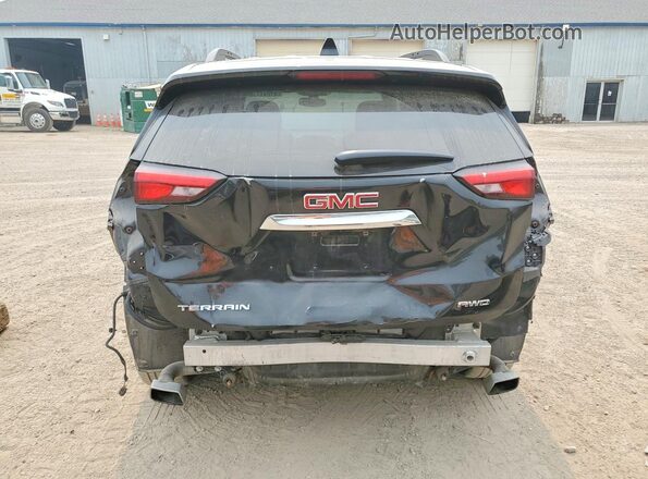 3GKALTEX5KL258107 2019 GMC TERRAIN Black Rear view