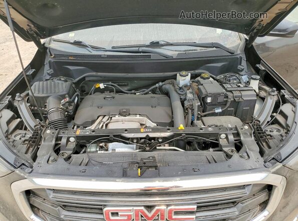 3GKALTEX5KL258107 2019 GMC TERRAIN Black Engine compartment view