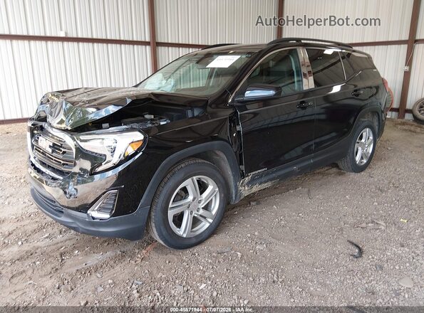 3GKALTEX6JL214826 2018 GMC TERRAIN Black Передня ліва чверть