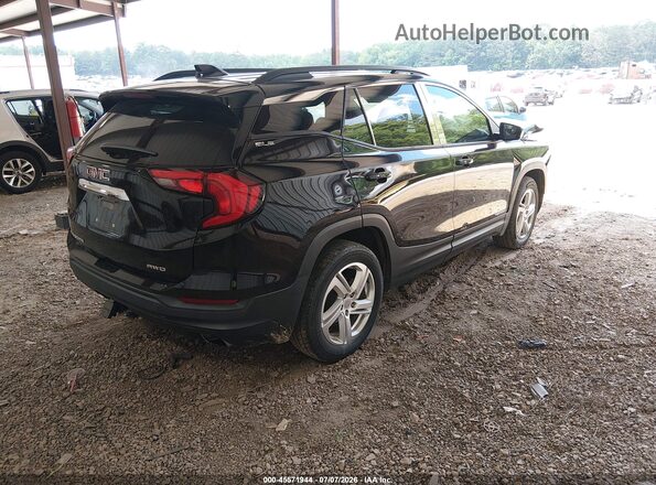 3GKALTEX6JL214826 2018 GMC TERRAIN Black Задня права чверть