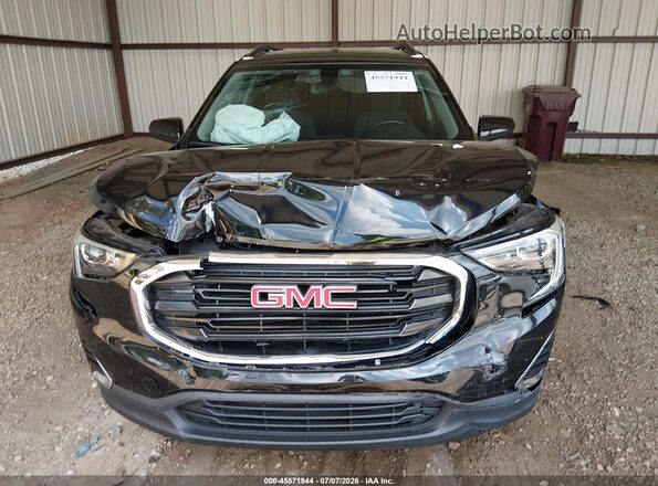 3GKALTEX6JL214826 2018 GMC TERRAIN Black Вид щитка приладів