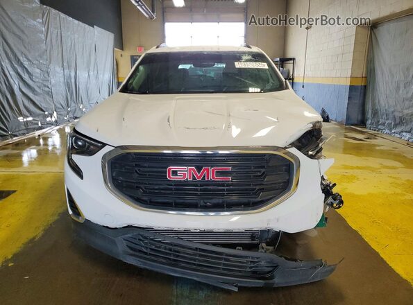3GKALTEX6JL302744 2018 GMC TERRAIN White Front view