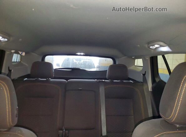 3GKALTEX6JL302744 2018 GMC TERRAIN White Rear seats view