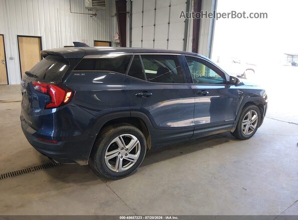 3GKALTEX7JL129851 2018 GMC TERRAIN Blue უკანა მარჯვენა