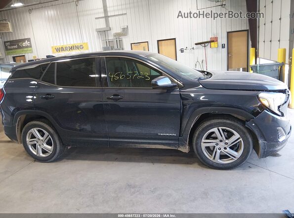 3GKALTEX7JL129851 2018 GMC TERRAIN Blue უკანა სალონის ხედი