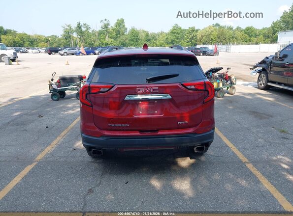 3GKALTEX7JL260357 2018 GMC TERRAIN Maroon 