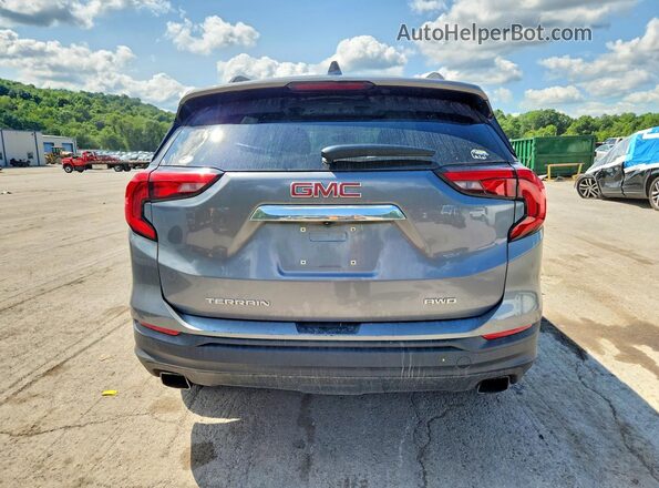 3GKALTEX7KL231412 2019 GMC TERRAIN Серый Вид сзади