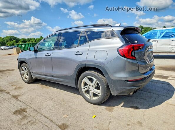3GKALTEX7KL231412 2019 GMC TERRAIN Серый Задняя левая четверть