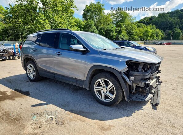 3GKALTEX7KL231412 2019 GMC TERRAIN Серый Передняя правая четверть