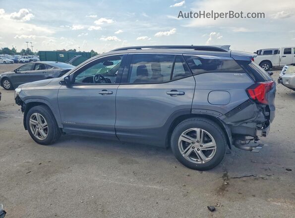 3GKALTEX9JL161152 2018 GMC TERRAIN Gray Հետևի ձախ