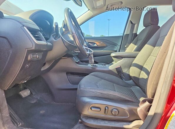 3GKALTEXXJL318347 2018 GMC TERRAIN Красный Вид салона спереди