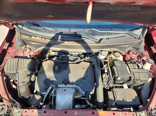 3GKALTEXXJL318347 2018 GMC TERRAIN Красный Вид подкапотного пространства