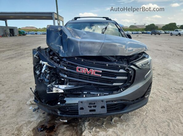 3GKALTEXXKL117565 2019 GMC TERRAIN Gray Widok z przodu