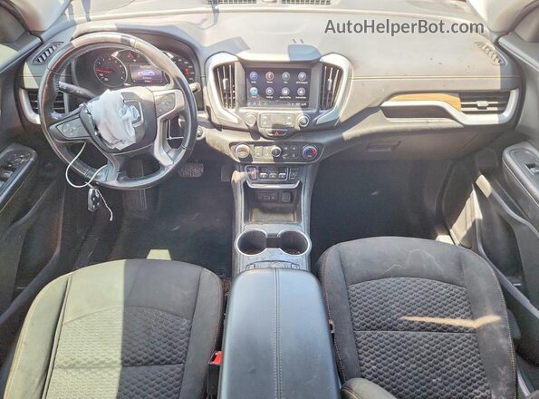 3GKALTEXXKL117565 2019 GMC TERRAIN Gray Widok deski rozdzielczej