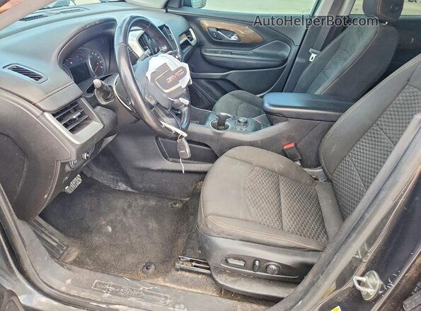 3GKALTEXXKL117565 2019 GMC TERRAIN Gray Widok wnętrza z przodu