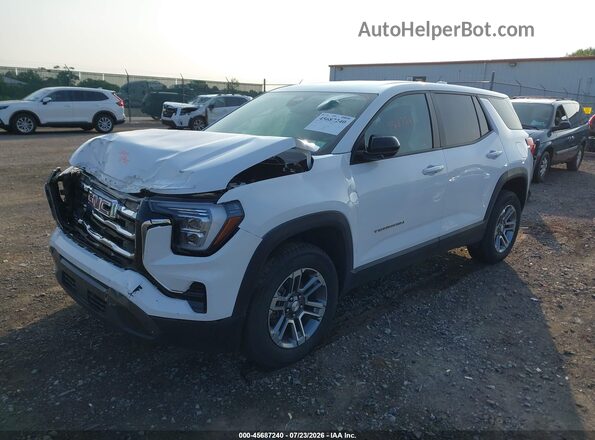 3GKALUEG0SL206227 2025 GMC TERRAIN Белый Передняя левая четверть