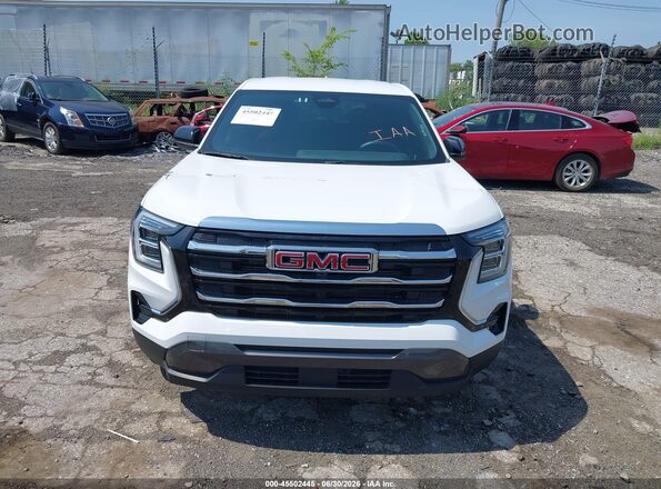 3GKALUEG0SL287553 2025 GMC TERRAIN White Instrument cluster view