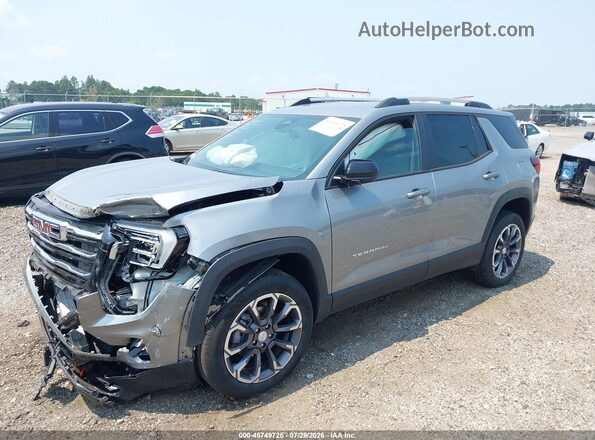 3GKALUEG3SL292312 2025 GMC TERRAIN Серебряный Передняя левая четверть