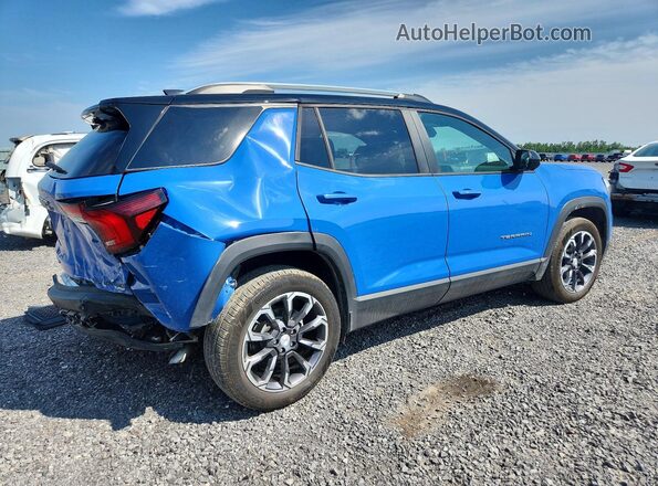 3GKALUEG4SL268133 2025 GMC TERRAIN Синий Задняя правая четверть