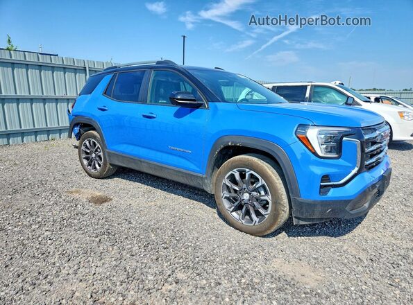 3GKALUEG4SL268133 2025 GMC TERRAIN Синий Передняя правая четверть
