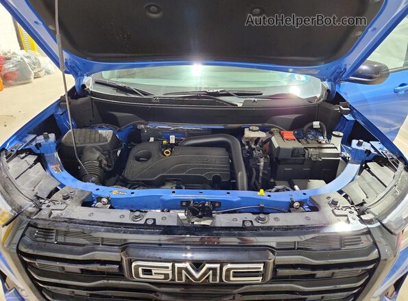 3GKALUEG4TL323794 2026 GMC TERRAIN Синий Вид подкапотного пространства