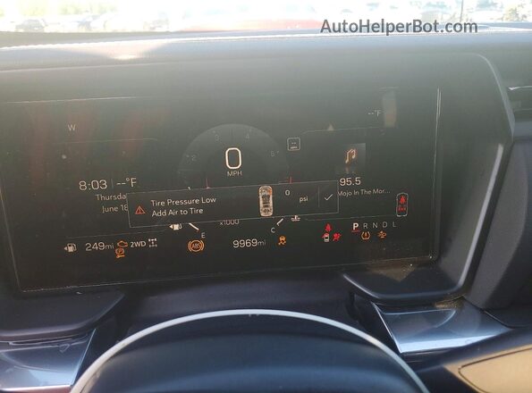 3GKALUEG4TL345102 2026 GMC TERRAIN White Вид щитка приладів