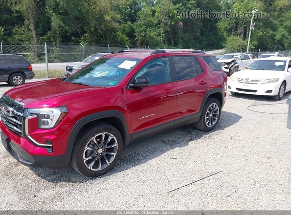 3GKALUEG5TL296203 2026 GMC TERRAIN Burgundy წინა მარცხენა ხედი სამი მეოთხედიდან