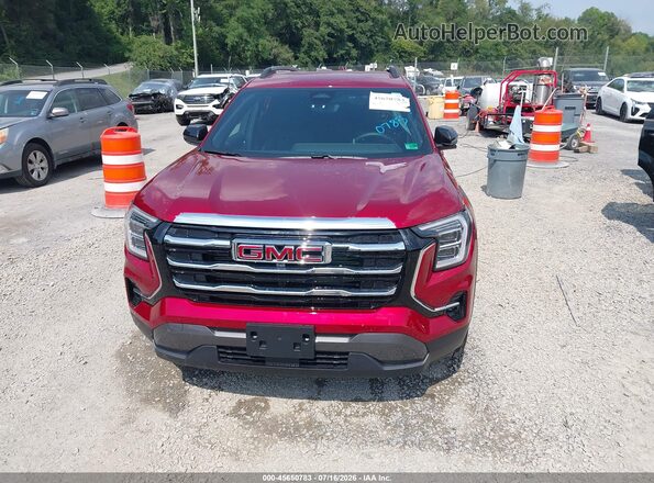 3GKALUEG5TL296203 2026 GMC TERRAIN Burgundy ხელსაწყოთა პანელის ხედი