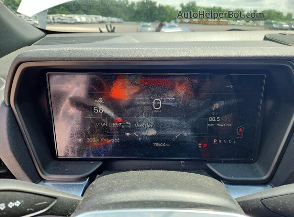 3GKALUEG6SL215014 2025 GMC TERRAIN Белый Вид щитка приборов