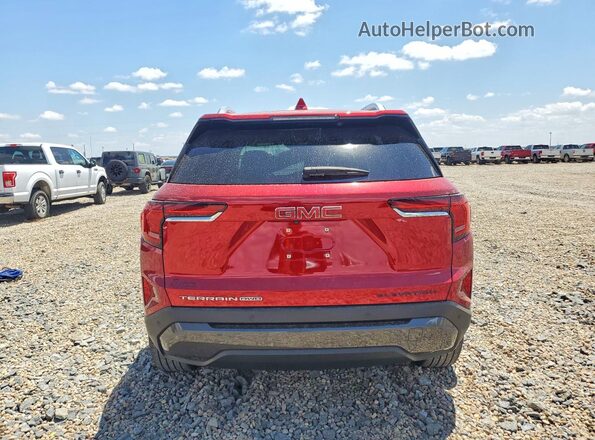 3GKALUEG6SL216101 2025 GMC TERRAIN Maroon Rear view