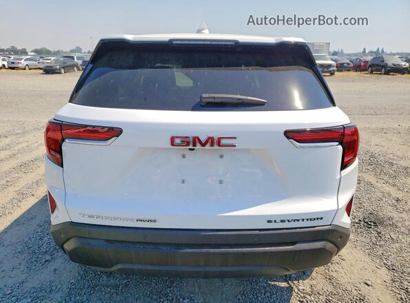 3GKALUEG6SL256341 2025 GMC TERRAIN White Widok z tyłu