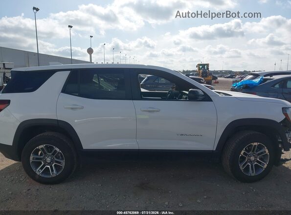 3GKALUEG8SL264649 2025 GMC TERRAIN White Вид задньої частини салону