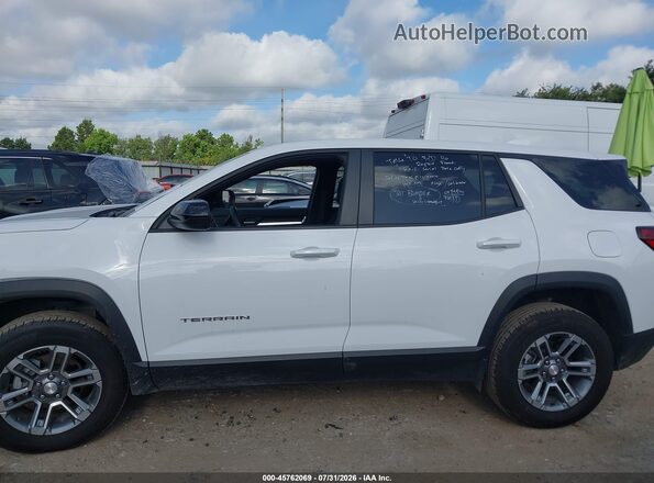 3GKALUEG8SL264649 2025 GMC TERRAIN White Панорамний вид салону 360°