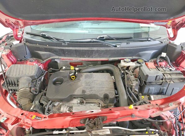 3GKALUEG9SL275028 2025 GMC TERRAIN Red Вид підкапотного простору