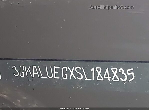 3GKALUEGXSL184835 2025 GMC TERRAIN Black Widok komory silnika