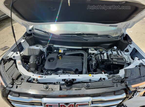 3GKALUEGXTL436181 2026 GMC TERRAIN White Սալոնի 360 աստիճան տեսք