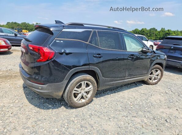 3GKALUEU1JL169855 2018 GMC TERRAIN Черный Задняя правая четверть