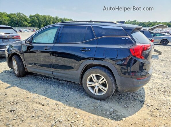 3GKALUEU1JL169855 2018 GMC TERRAIN Черный Задняя левая четверть