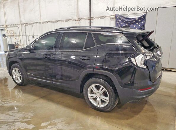 3GKALUEU2JL252260 2018 GMC TERRAIN Черный Задняя левая четверть