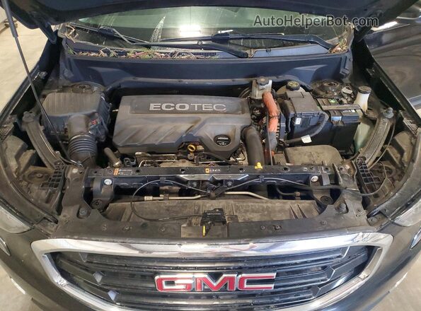 3GKALUEU2JL252260 2018 GMC TERRAIN Черный Вид подкапотного пространства