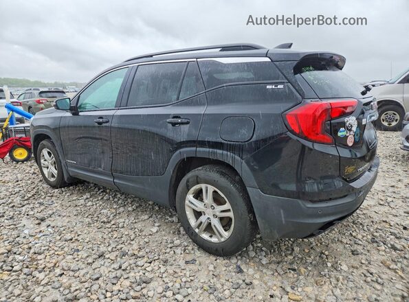3GKALUEU7JL238208 2018 GMC TERRAIN Black Trasero izquierdo