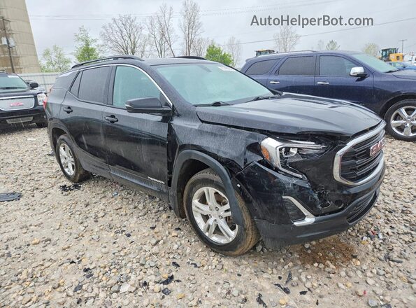 3GKALUEU7JL238208 2018 GMC TERRAIN Black Delantero derecho