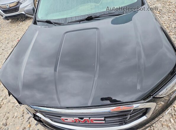 3GKALUEU7JL238208 2018 GMC TERRAIN Black Vista del compartimento del motor