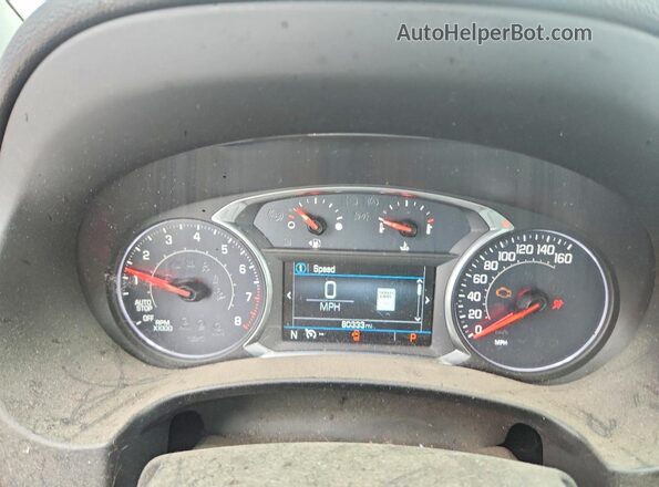 3GKALUEU7JL238208 2018 GMC TERRAIN Black Vista del cuadro de instrumentos