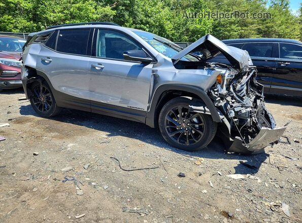 3GKALVEG0RL281235 2024 GMC TERRAIN Silver Front right