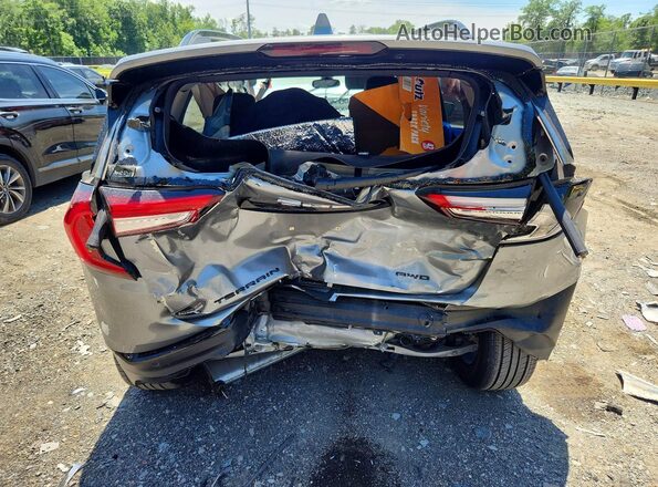 3GKALVEG0RL281235 2024 GMC TERRAIN Silver Rear view