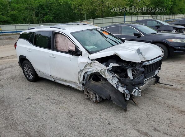 3GKALVEG0RL309678 2024 GMC TERRAIN White Delantero derecho