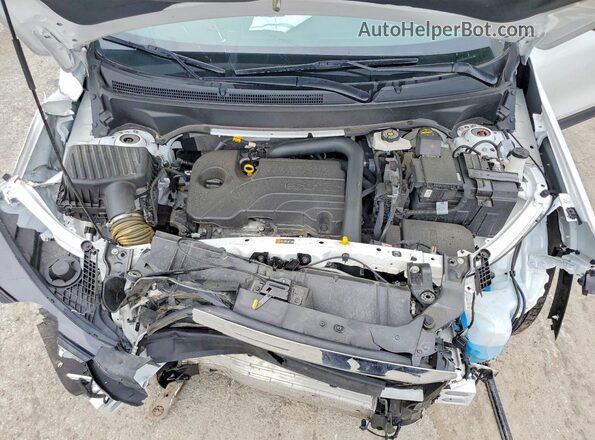 3GKALVEG0RL309678 2024 GMC TERRAIN White Vista del compartimento del motor